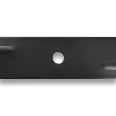 T TERRE blade installed on a 48-inch deck, demonstrates correct fit and stability