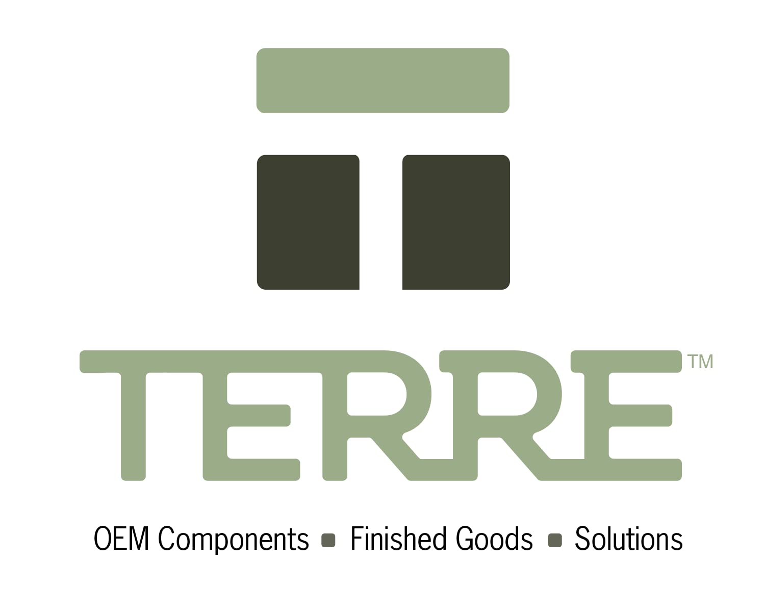 T TERRE blades cutting grass in use, produces finer clippings and even mulch