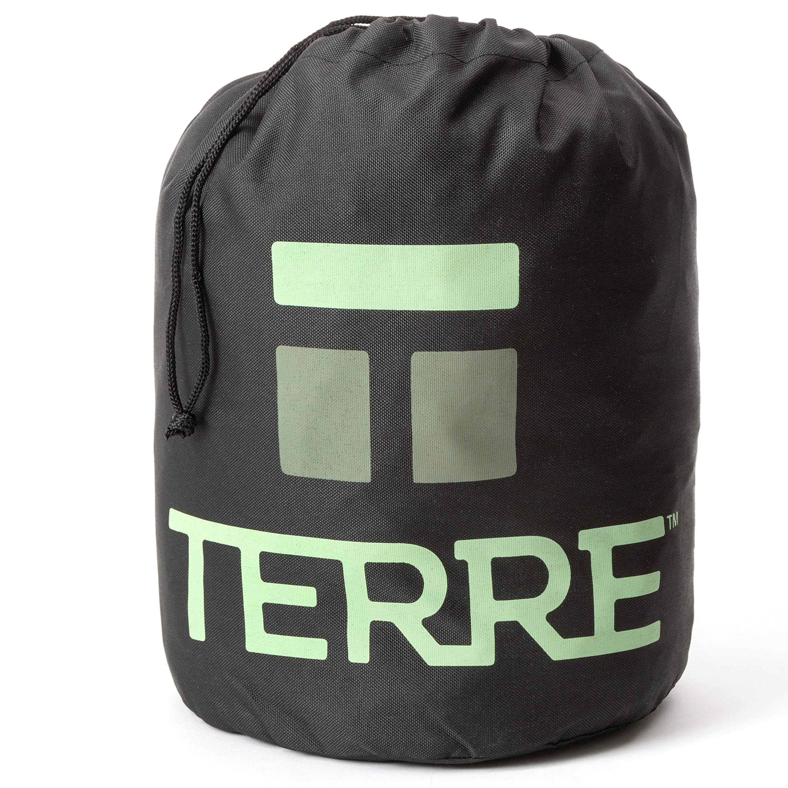 T TERRE cover on mower side profile demonstrating full deck coverage