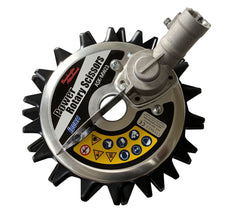 T TERRE IDECH front view of ASK-MW23 attachment showing compact design and durability