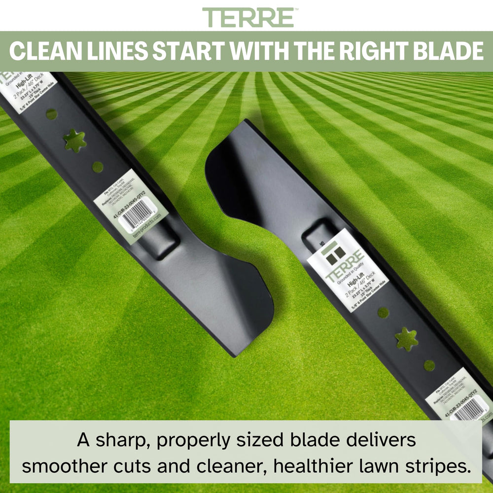 T TERRE retail packaging and contents showing the 2-pack ready for install