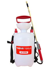 TABOR TOOLS front view of the 1.3 gallon sprayer showing compact design and handle
