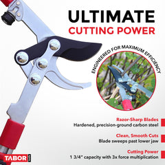 TABOR TOOLS ergonomic anti-shock grips for comfortable handling