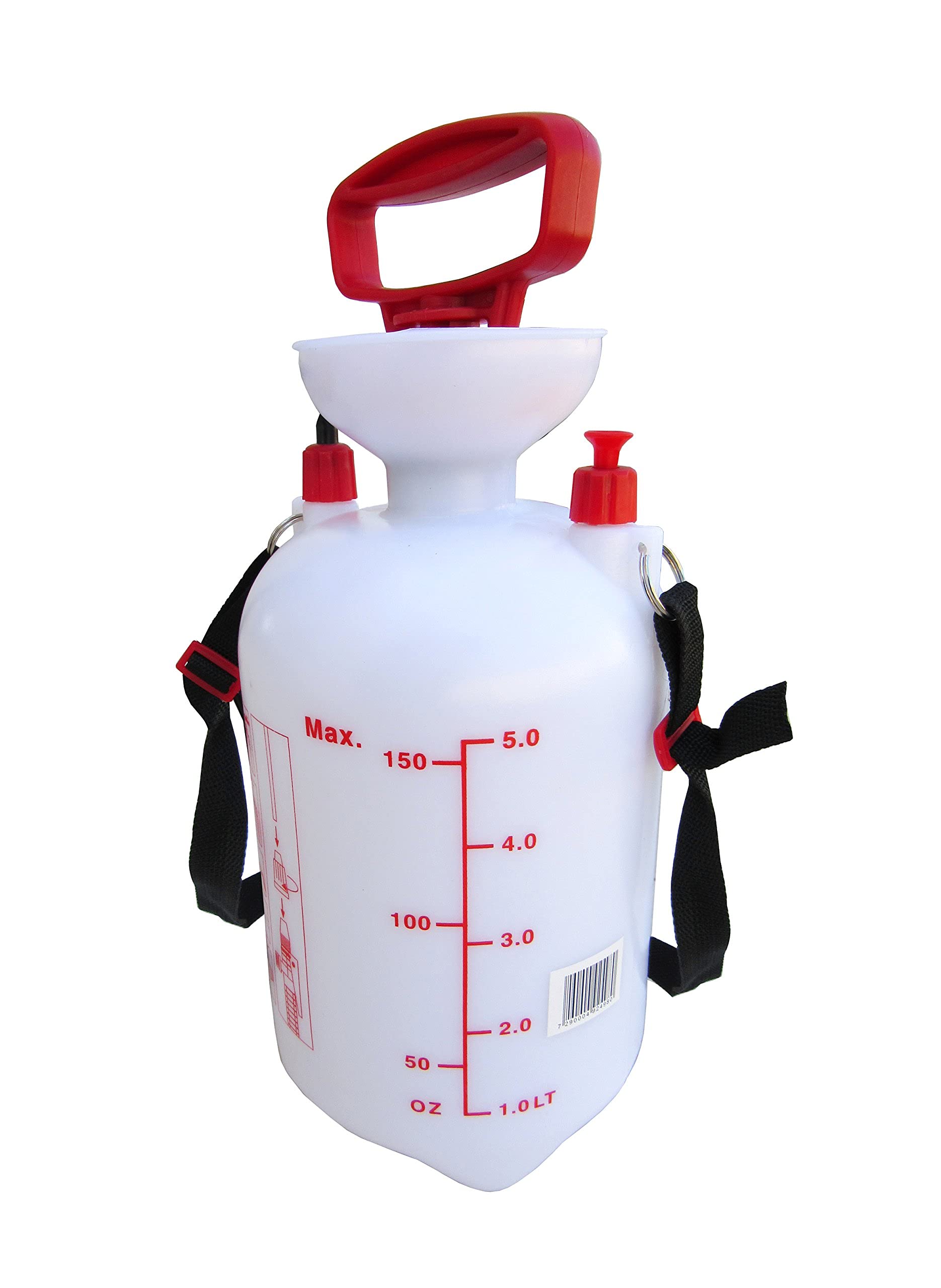 TABOR TOOLS sprayer in garden lifestyle scene demonstrating easy watering reach