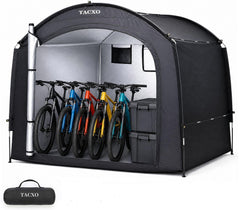 TACXO front view showing waterproof protection and tidy storage