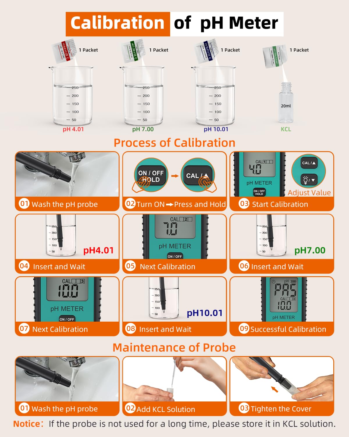 Tadeto meter inserted in garden soil demonstrating accurate soil pH
