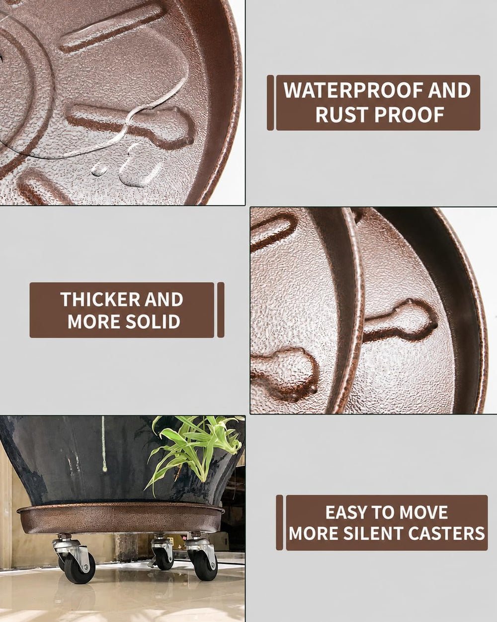 Tadpolebaby finish close-up highlighting anti-rust coating for outdoor durability
