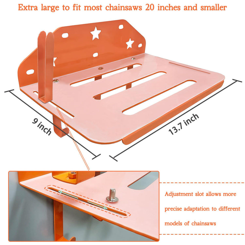 Taeoox mount with 20-inch bar for scale showing compatibility and fit benefit
