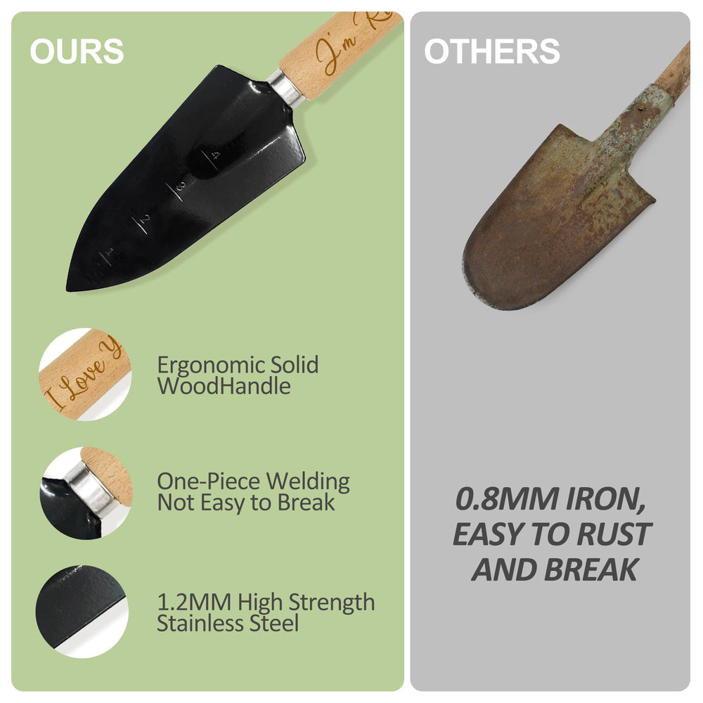 Taesun tools in use pruning and planting demonstrating ease and comfort