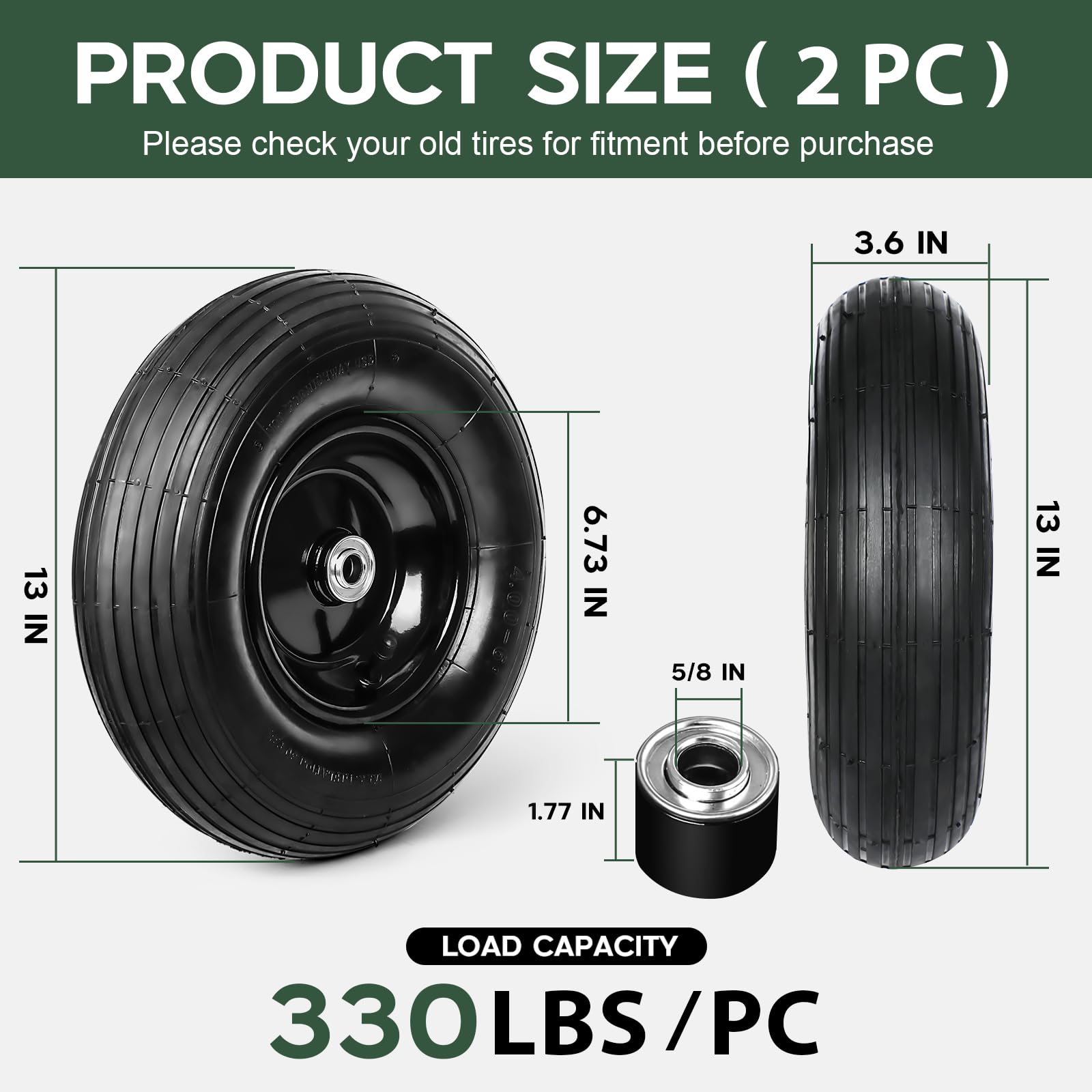 Taifa close-up of thick tread pattern demonstrating improved traction and wear resistance