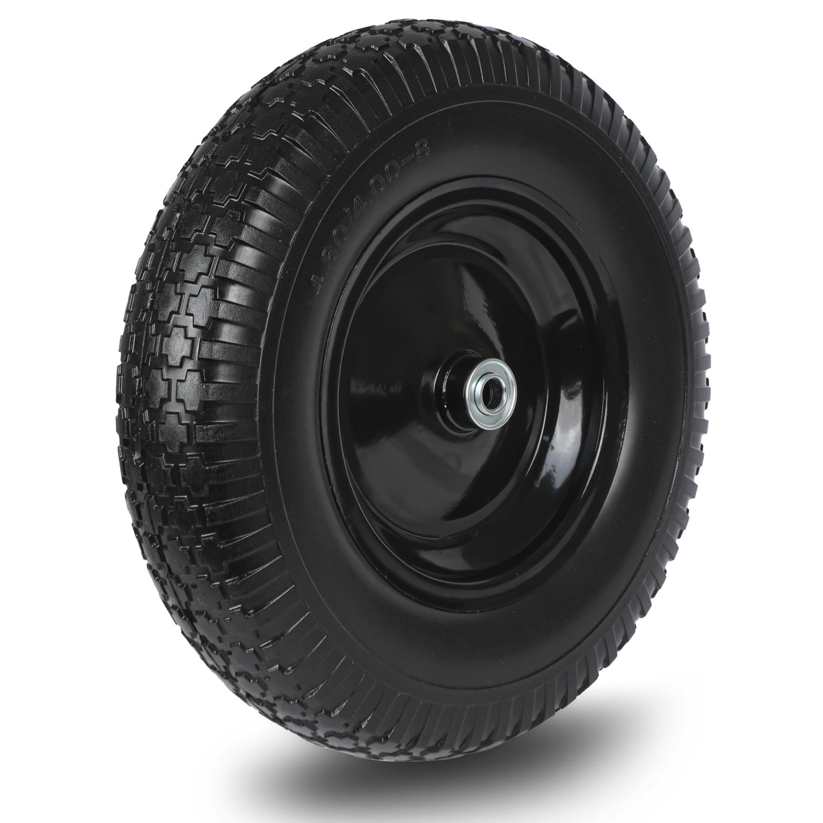Taifa front view showing full 16-inch wheel and durable construction