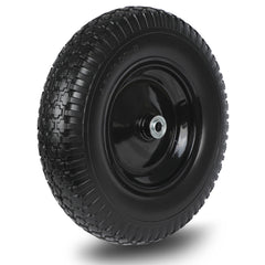 Taifa front view showing full 16-inch wheel and durable construction