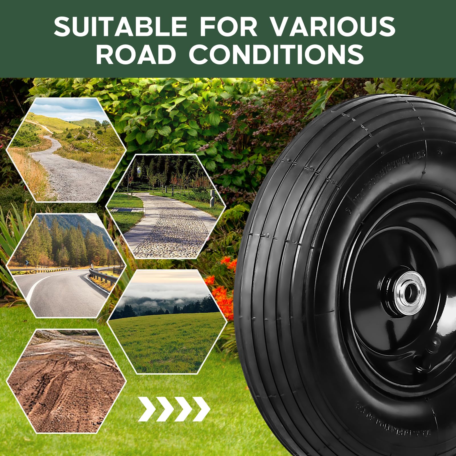 Taifa side profile showing 3.6-inch width for better load distribution and stability