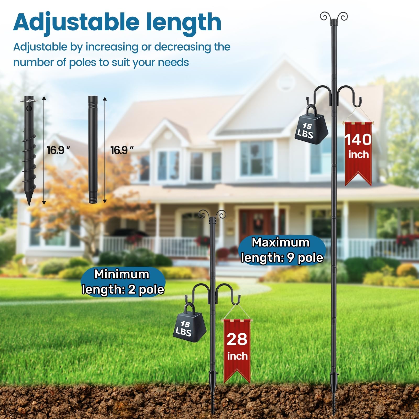 TAILERNRUYE height comparison with measuring tape showing adjustable reach and versatility