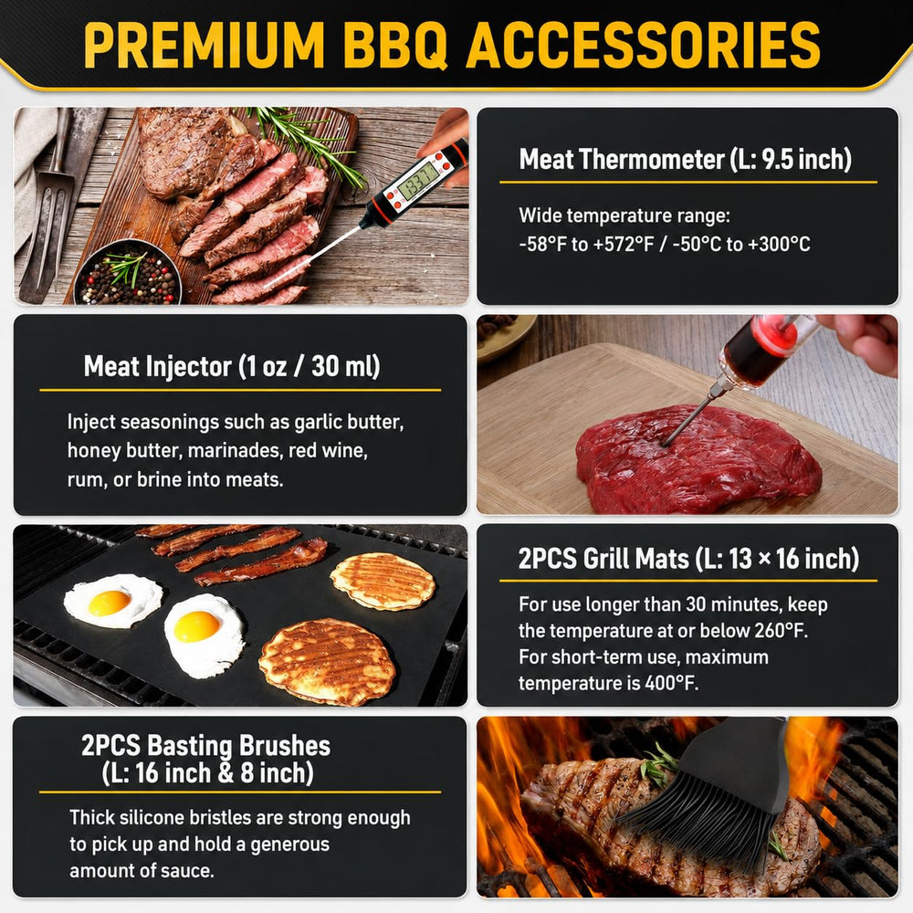 Taimasi grill mats with fish preventing sticking and protecting delicate fillets