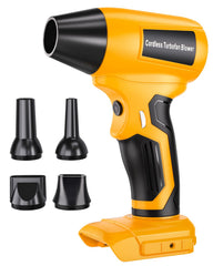 Taingwei front view of cordless blower showing compact design and portability