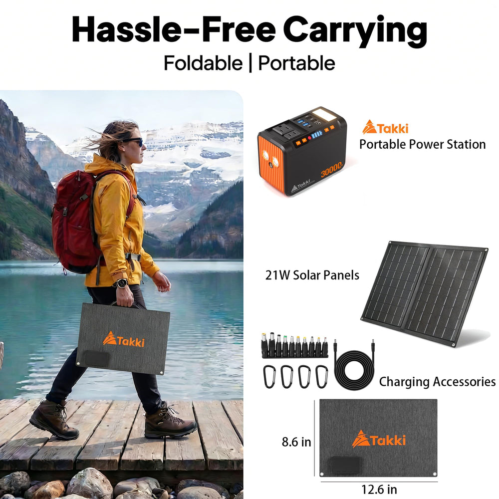 Takki powering a laptop at a campsite delivering reliable off-grid work power