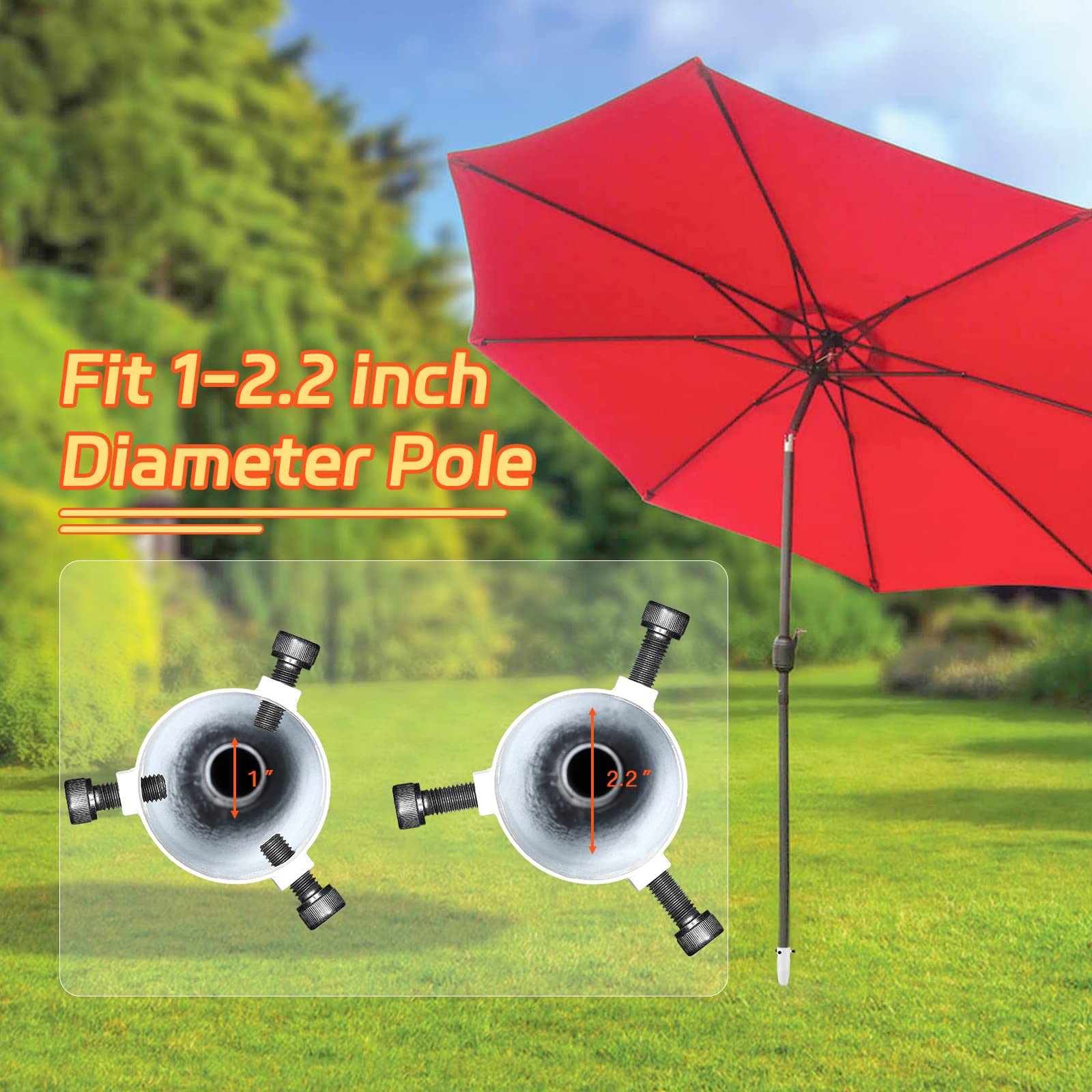 TALITARE anchor used in grass supporting flagpole for versatile outdoor use