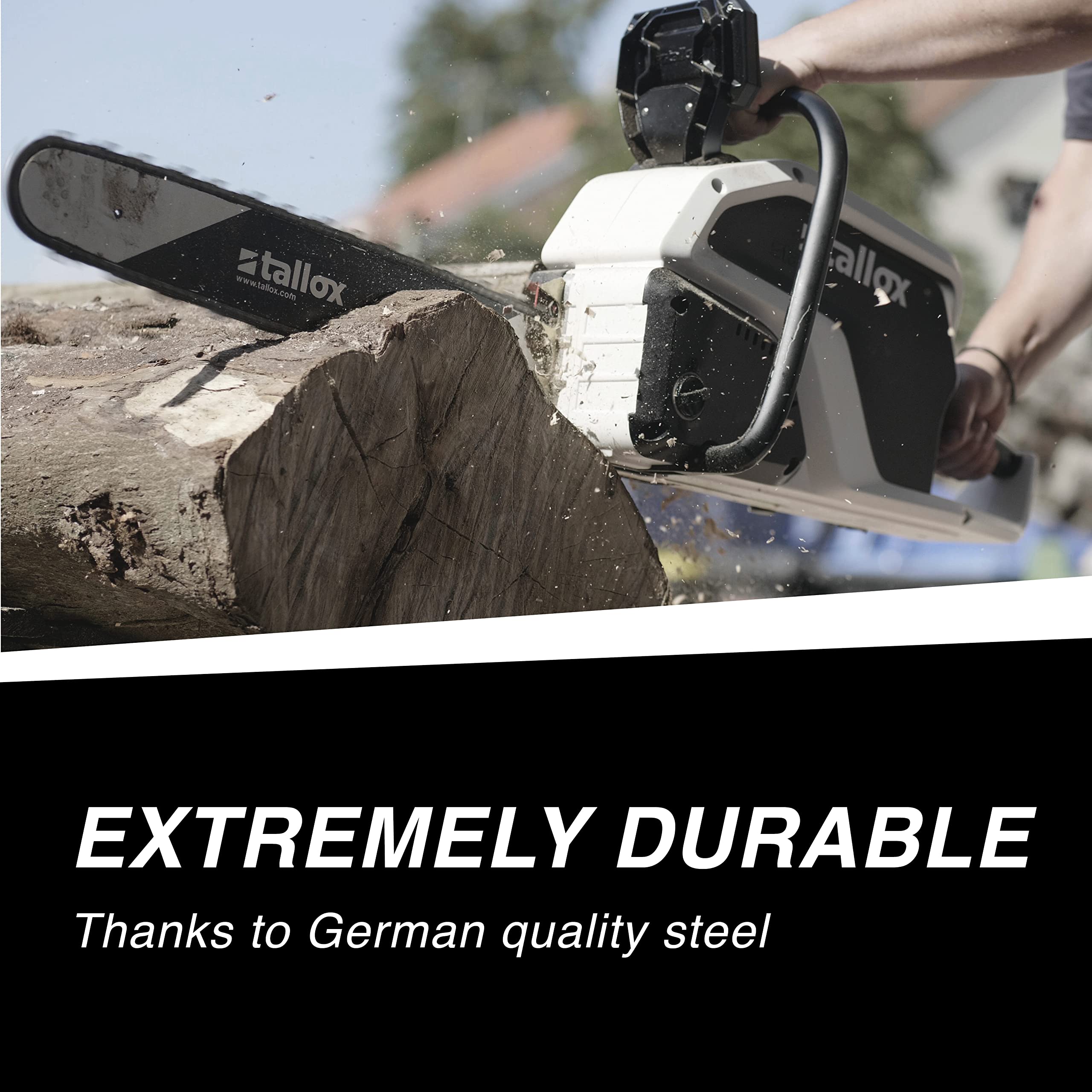 tallox close-up of cutting teeth highlighting sharpness and precision