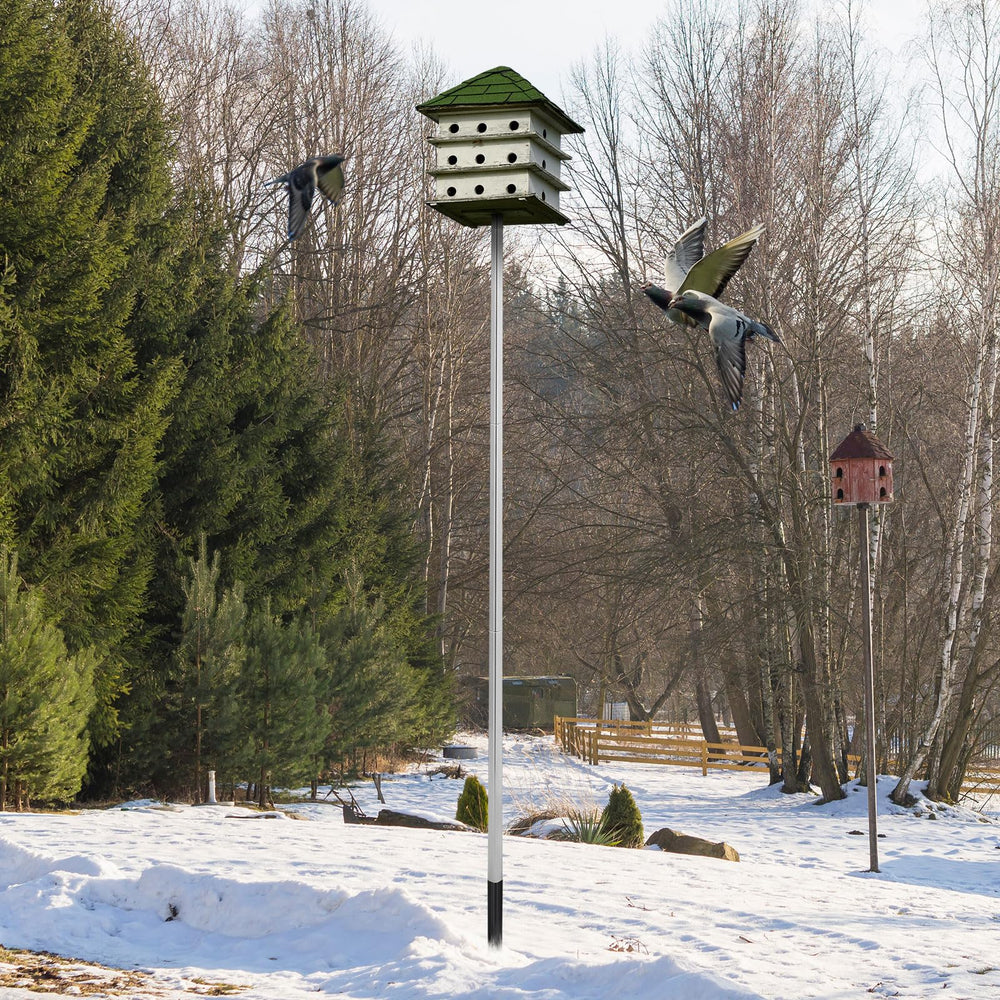 Tandefio fully extended to 15 feet demonstrating elevated viewing and protection