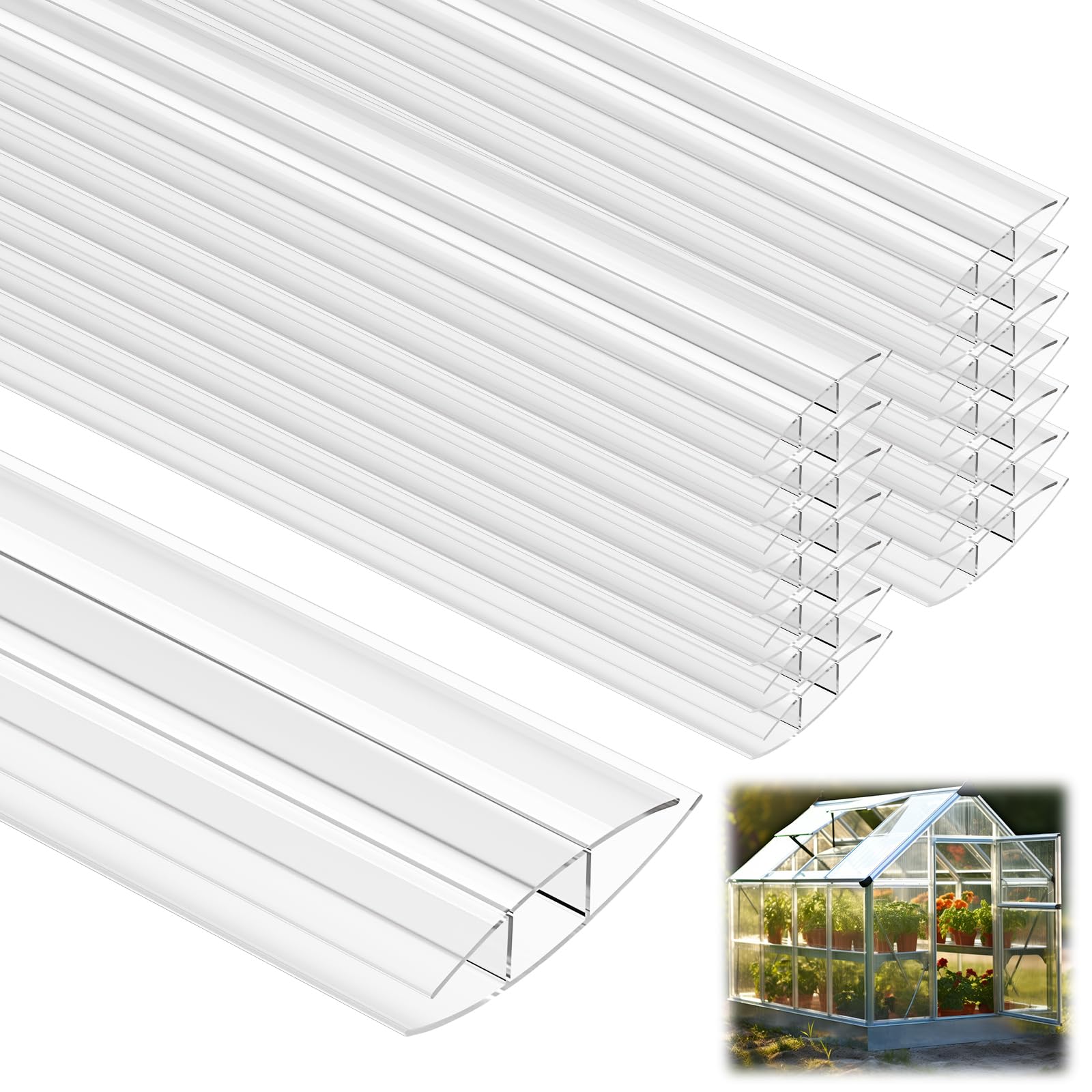 Tandefio front view of 12-pack 4ft H connectors showing pack and color benefit