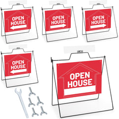 Tandefio front view of packaging showing complete 10-piece sign kit benefits