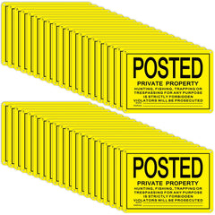 Tandefio front view sign showing bold text for easy identification