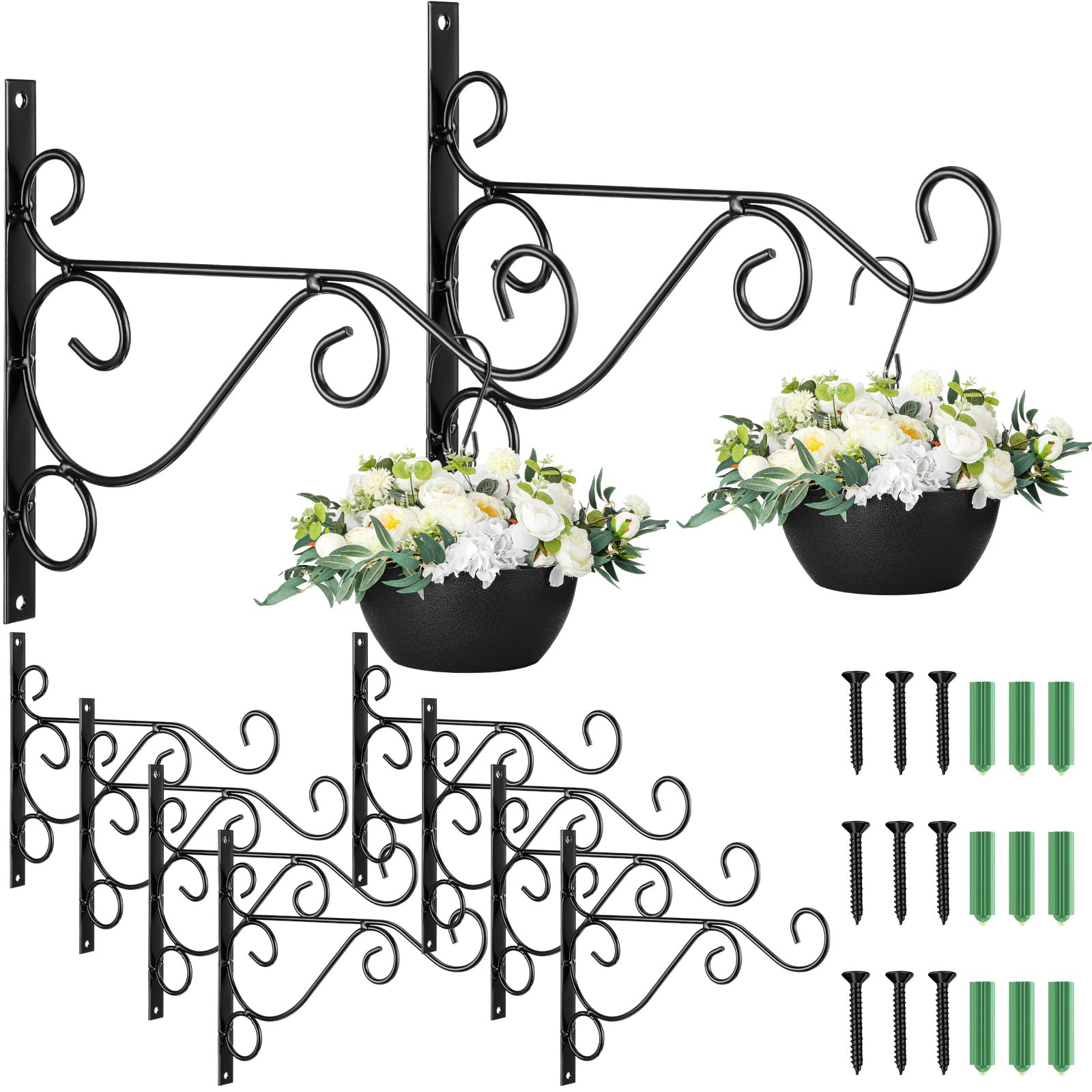 Tandefio brackets used on balcony with lanterns showing decorative outdoor styling benefit