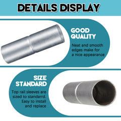 Hand holding a Tandefio sleeve to show scale and easy handling during installation