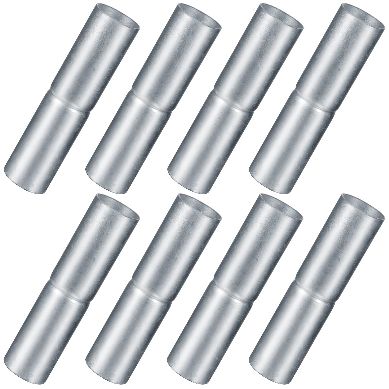 Tandefio front view of 8-pack top rail sleeves showing ready-to-use fittings and convenience