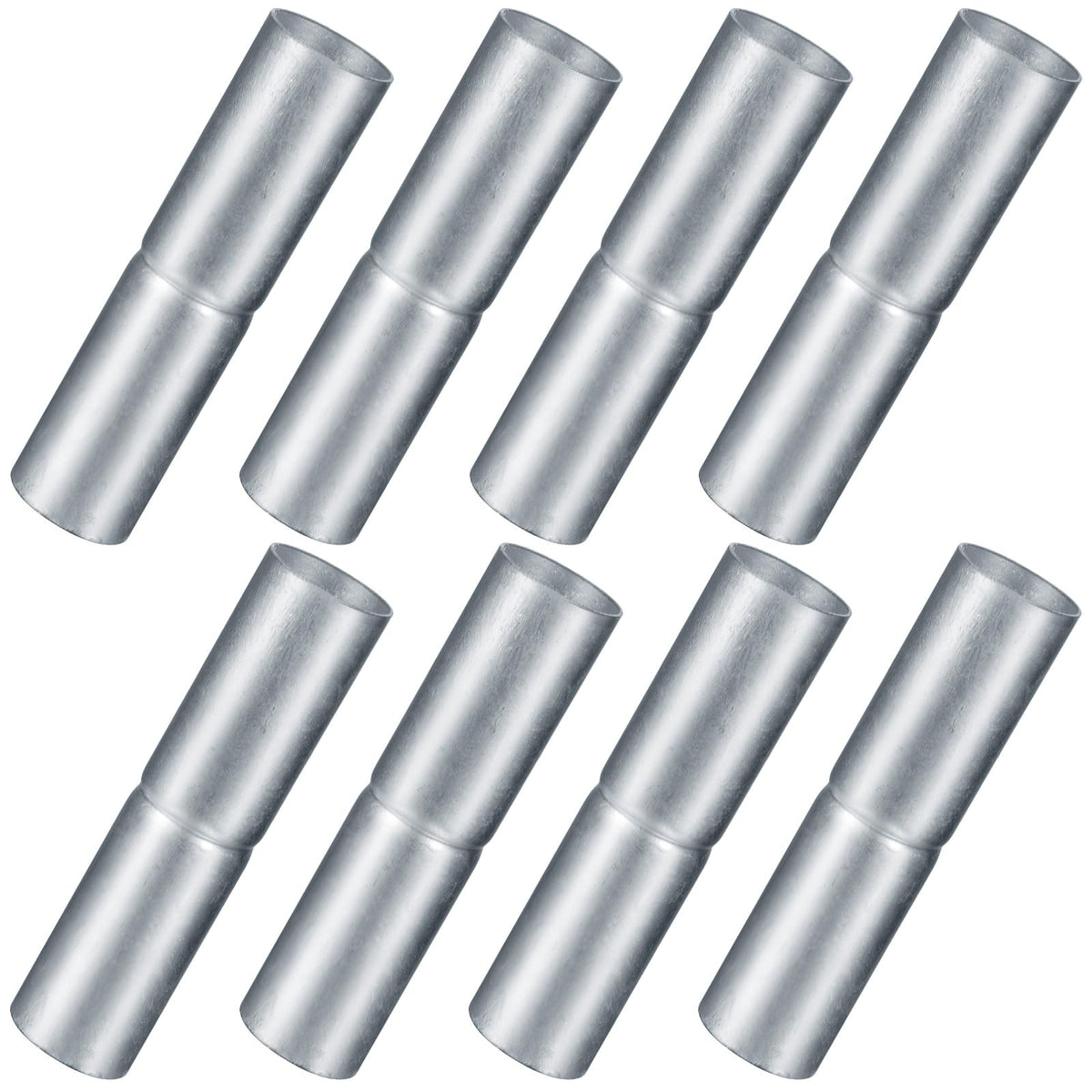 Tandefio front view of 8-pack top rail sleeves showing ready-to-use fittings and convenience