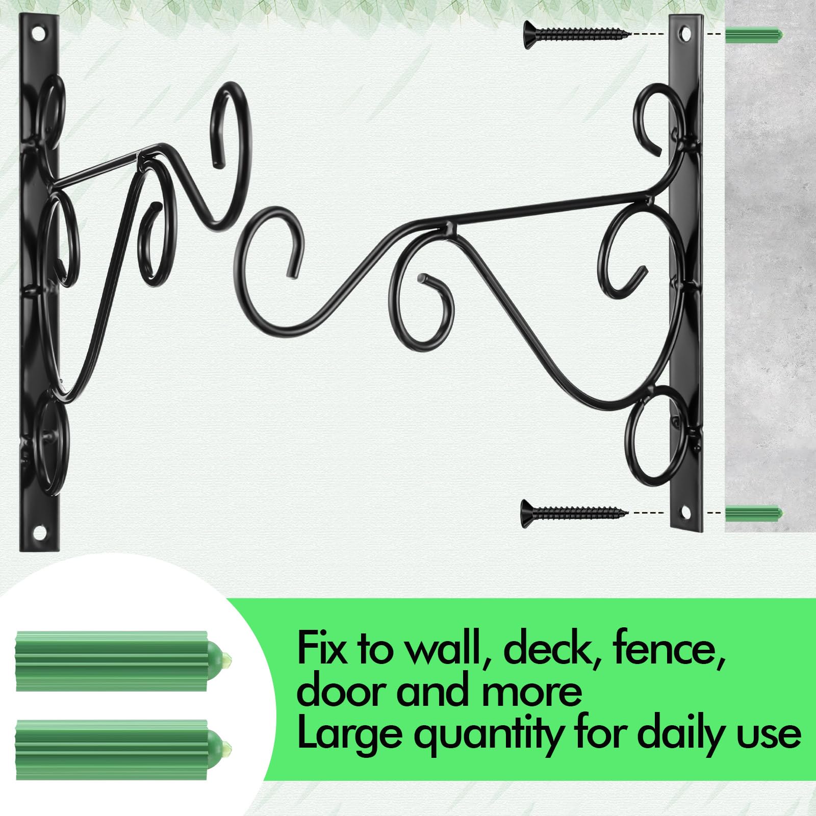 Tandefio hook holding a bird feeder on fence highlighting outdoor durability and convenience