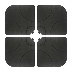 T&Jero front view of assembled base showing stable footprint and modern look