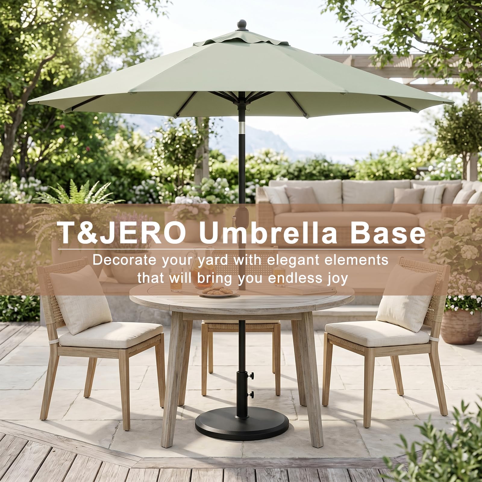T&Jero close-up of matte HDPE texture highlighting weather-resistant finish