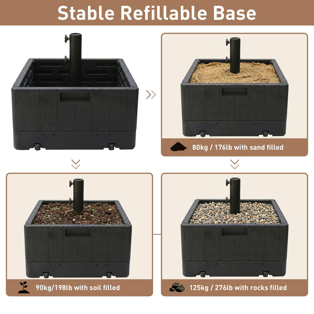 T&Jero planter filled with flowers showing decorative planting potential