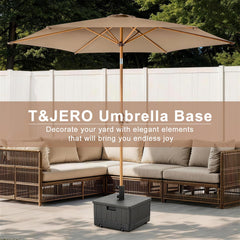 T&Jero top view with removable lid used as a square tabletop for drinks