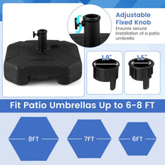 Tangkula adjustable knob and metal tube detail securing poles without wobble
