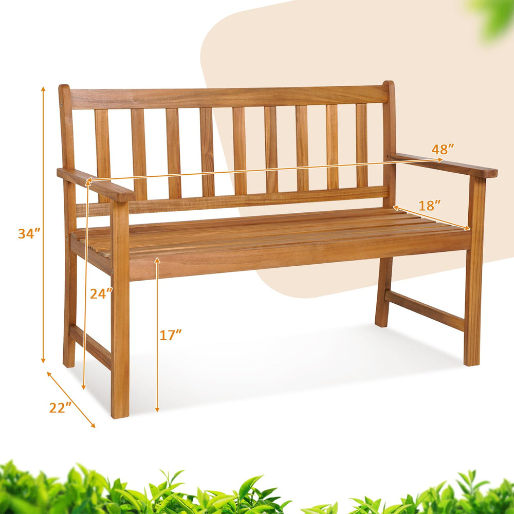 Tangkula armrest and backrest profile showing ergonomic support for relaxation