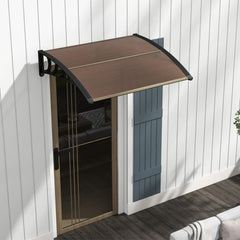 Tangkula polycarbonate panel close-up showing hollow texture and UV protection