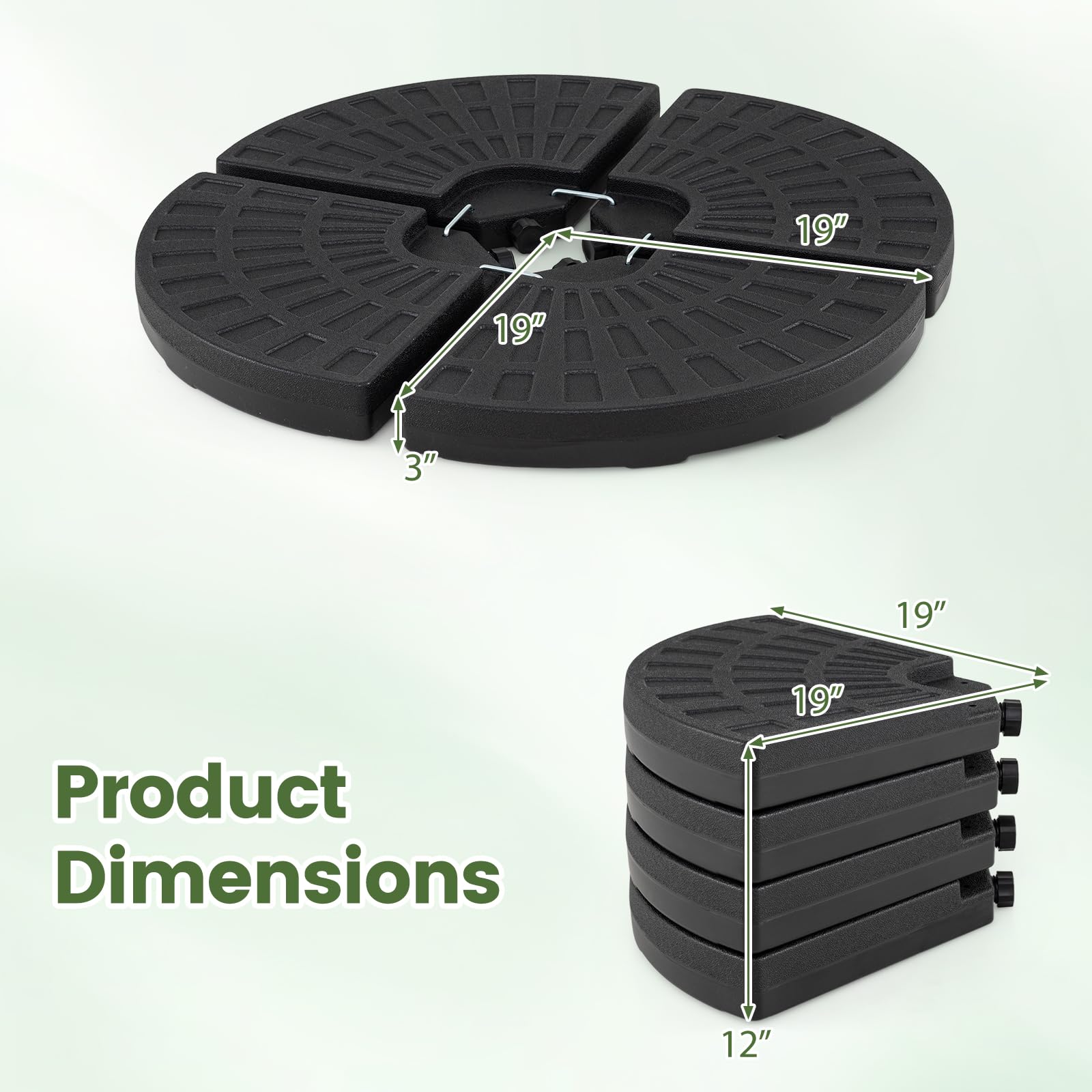 Tangkula metal connection hooks and locking pins for secure fit