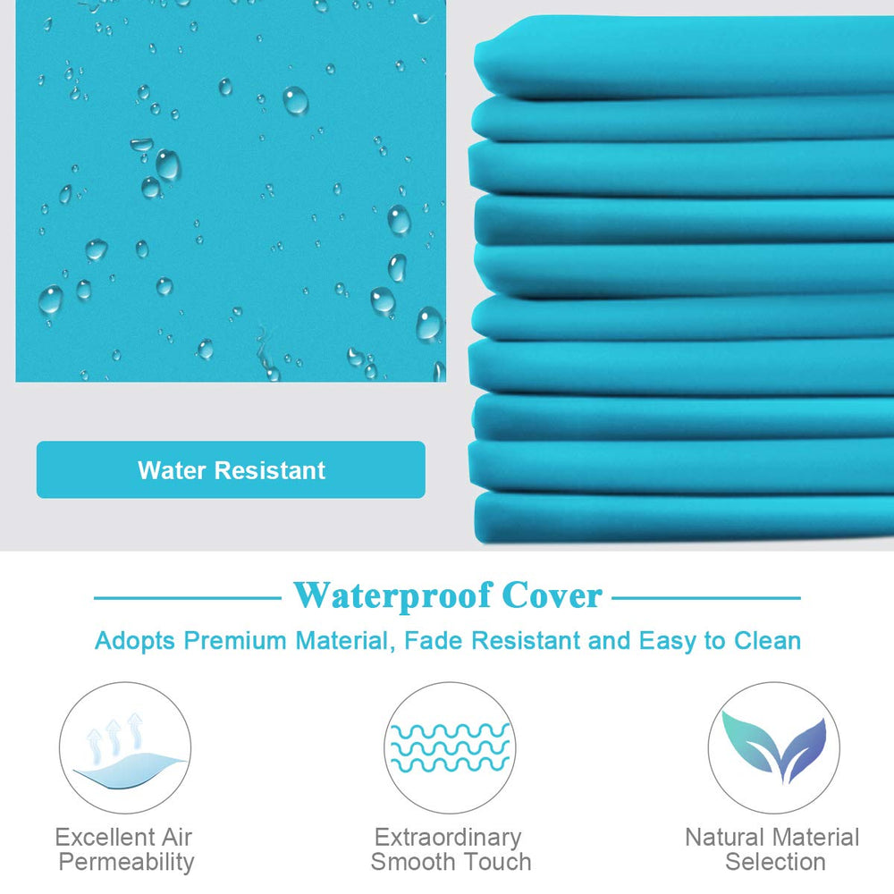 Tangkula cushion detail with removable cover showing easy maintenance benefit