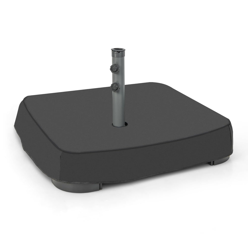Tangkula front view of assembled base showing stable support benefit