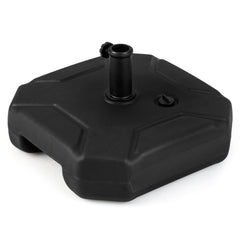 Tangkula front view umbrella base showing sturdy profile and stable design benefit