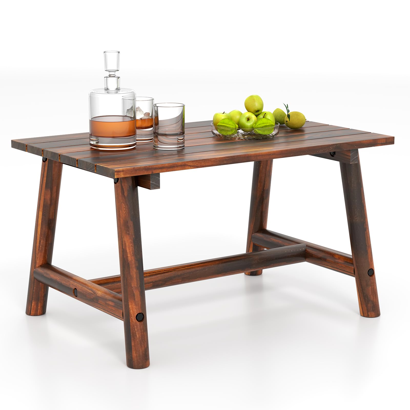 Tangkula front view showing sturdy frame and balanced design benefit durable styling