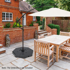Tangkula built-in handle and fill spout detail enabling easy filling and transport