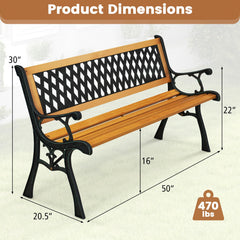 Tangkula hardwood slats close detail showing smooth finish and strength