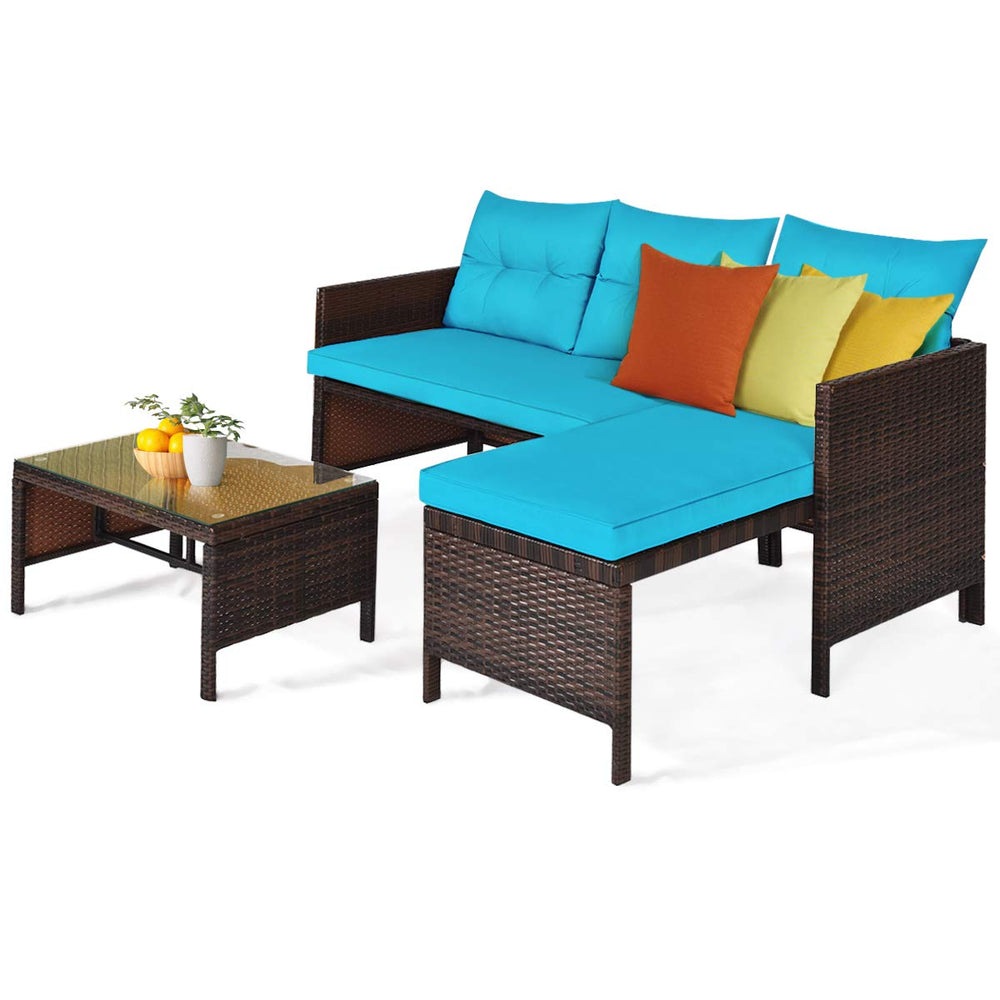 Tangkula lifestyle patio setting showing social gathering-ready benefit