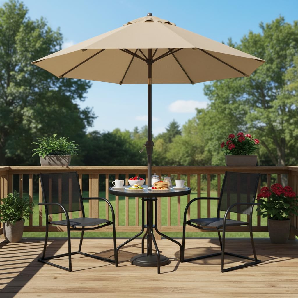 tangkula metal frame detail displays sturdy construction and reliable support