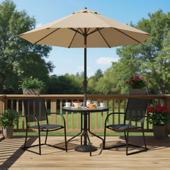 tangkula metal frame detail displays sturdy construction and reliable support