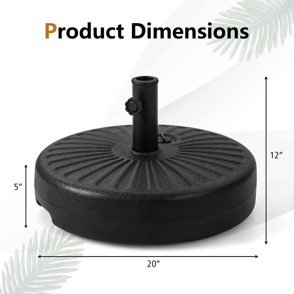 Tangkula metal support pole detail offering sturdy umbrella support